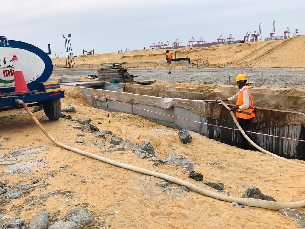 Infrastructure & Landscape works of the Colombo Port City development project