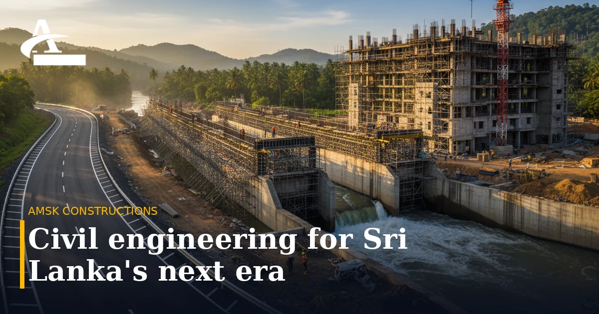 AMSK Constructions | Heavy Civil Construction Contractor in Sri Lanka